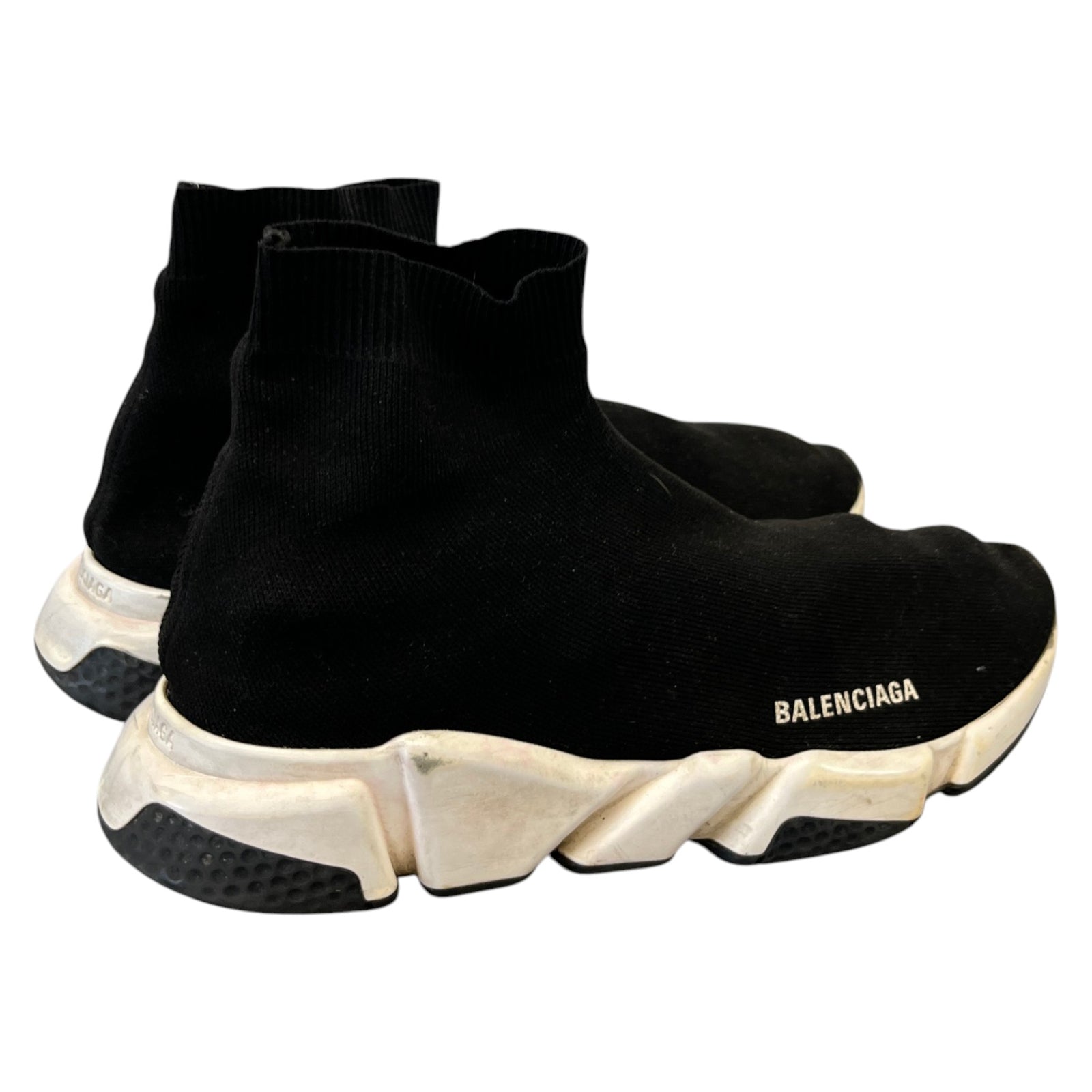 Men's Speed Sock High Trainers Black Size UK 9 / EU 43 - Photo 8