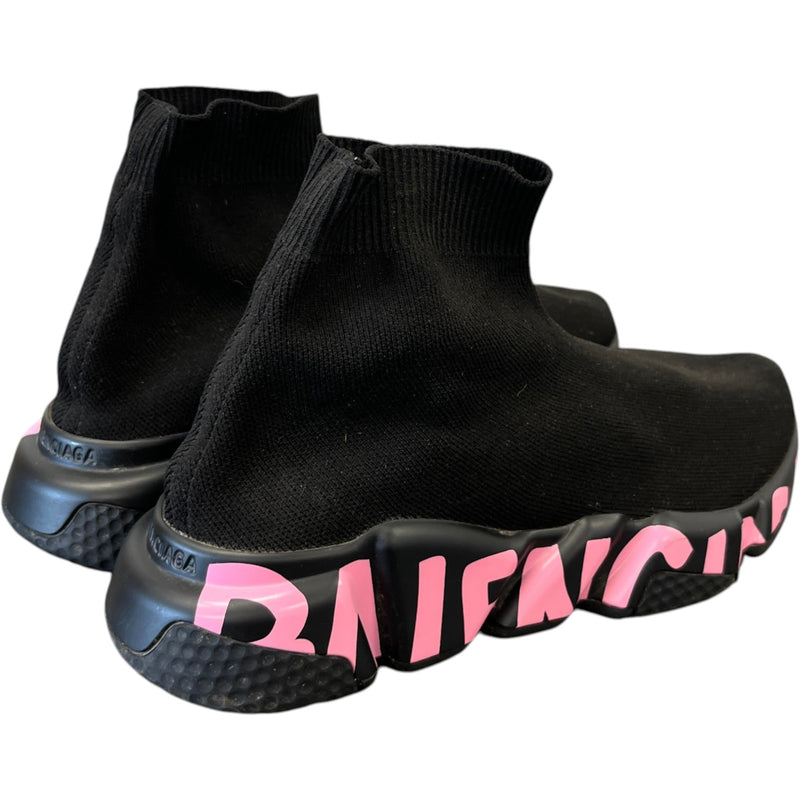 Women's Speed Sock High Trainers Black Size EU 36 / UK 3