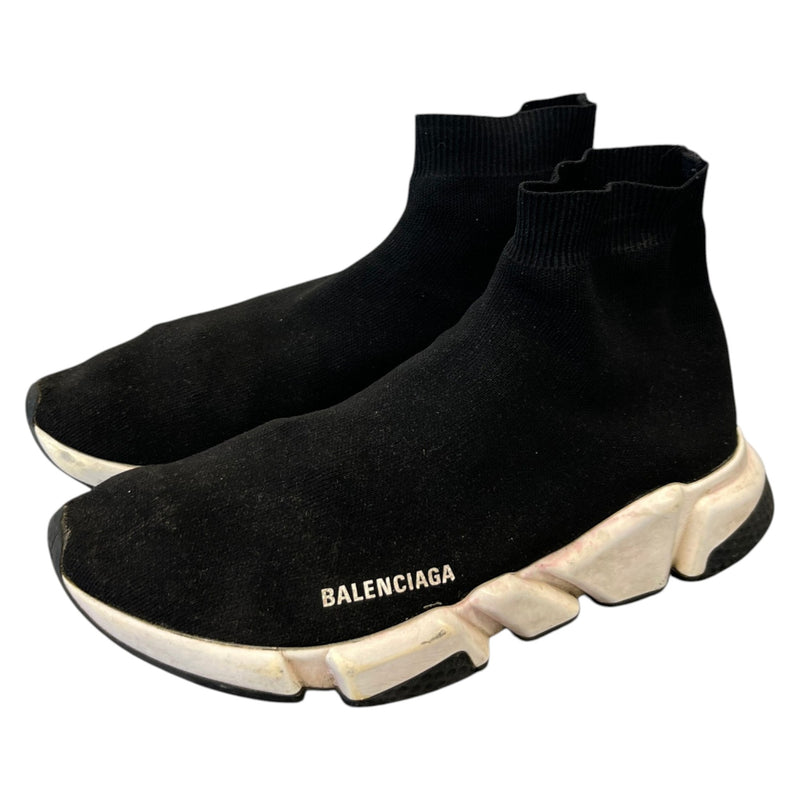 Men's Speed Sock High Trainers Black Size UK 9 / EU 43