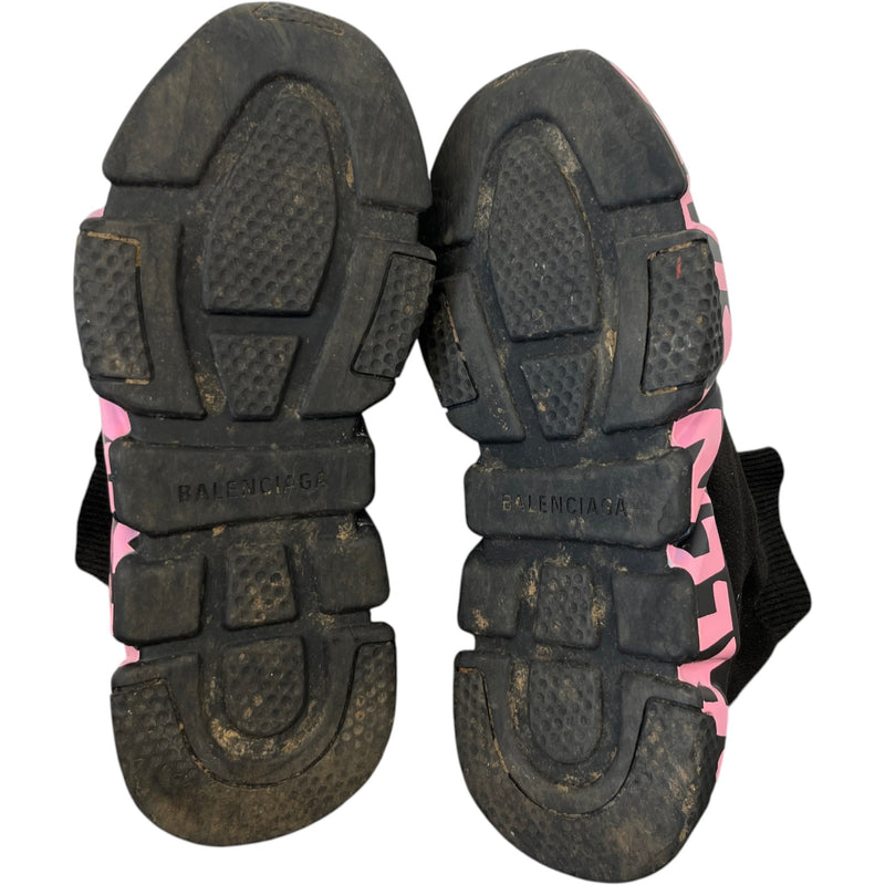 Women's Speed Sock High Trainers Black Size EU 36 / UK 3