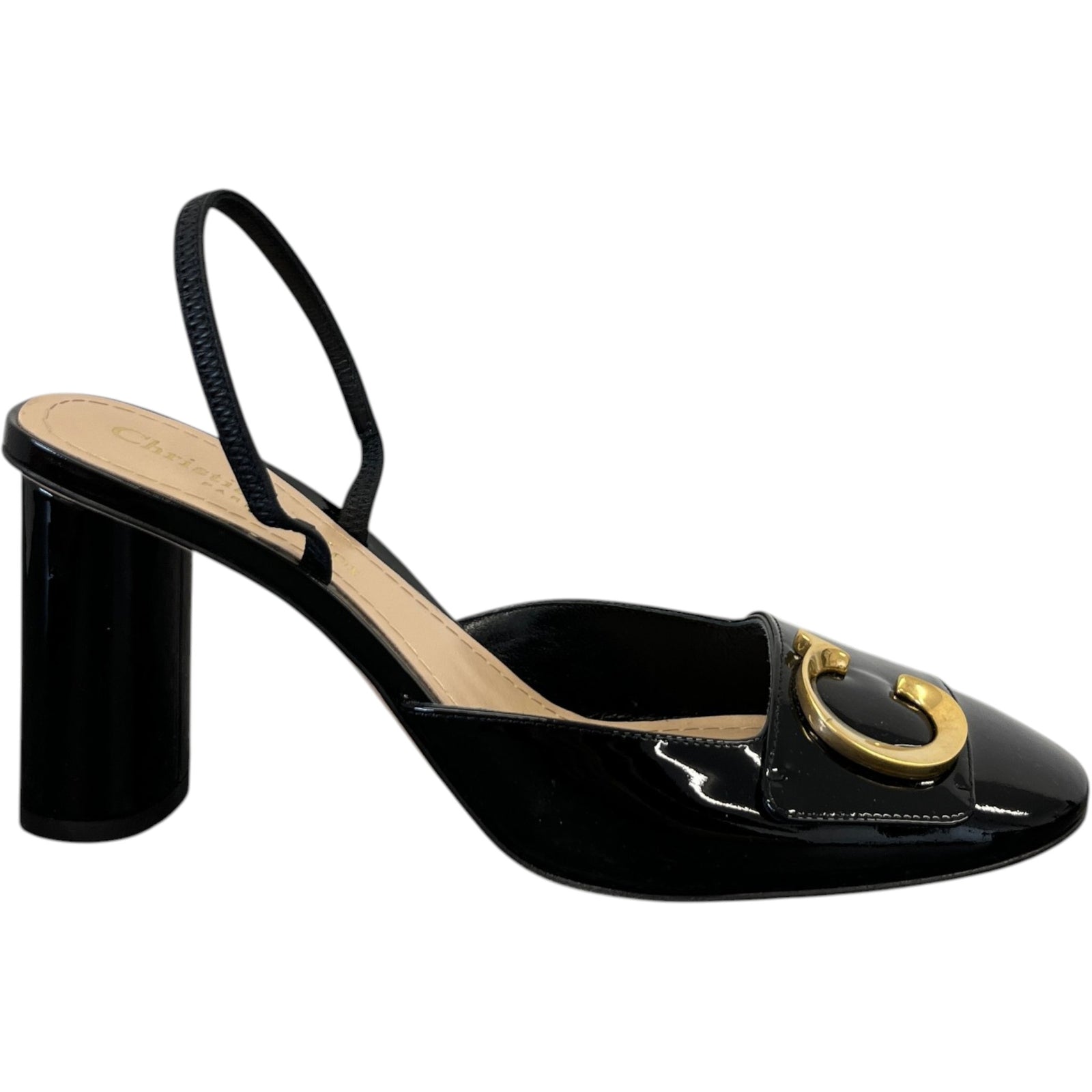 Women's C'Est Slingback Heels Black Size EU 38 / UK 5 - Photo 1
