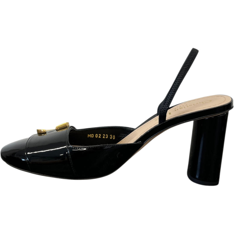 Women's C'Est Slingback Heels Black Size EU 38 / UK 5