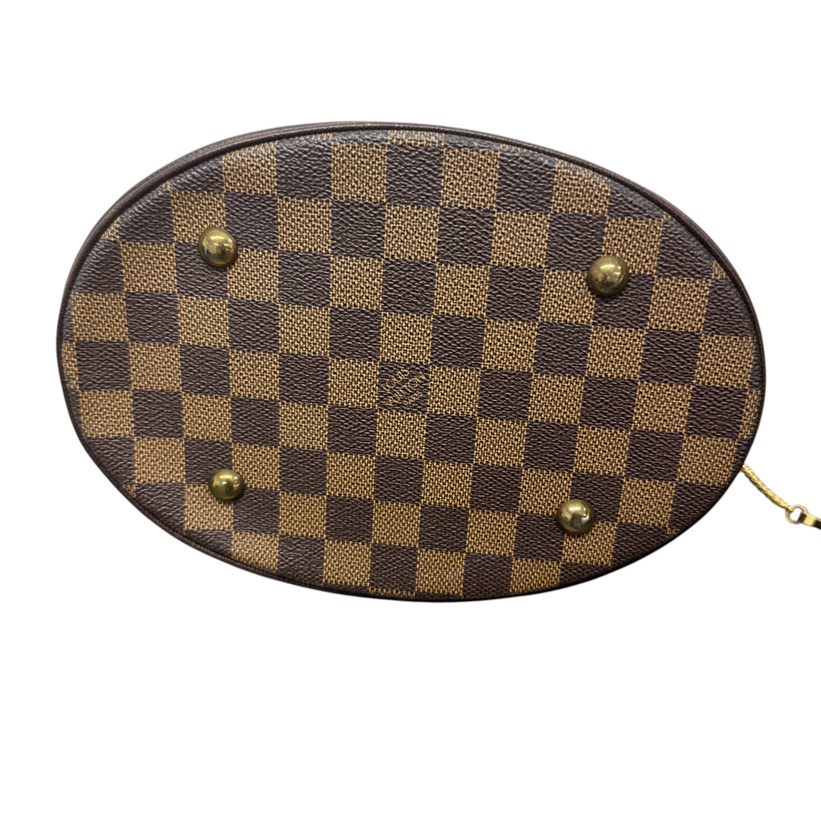 Women's Damier Ebene Marais Bucket Bag Brown - Photo 8