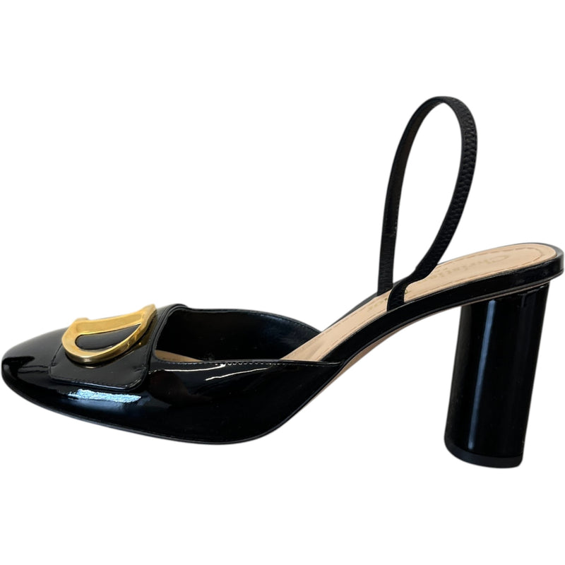 Women's C'Est Slingback Heels Black Size EU 38 / UK 5