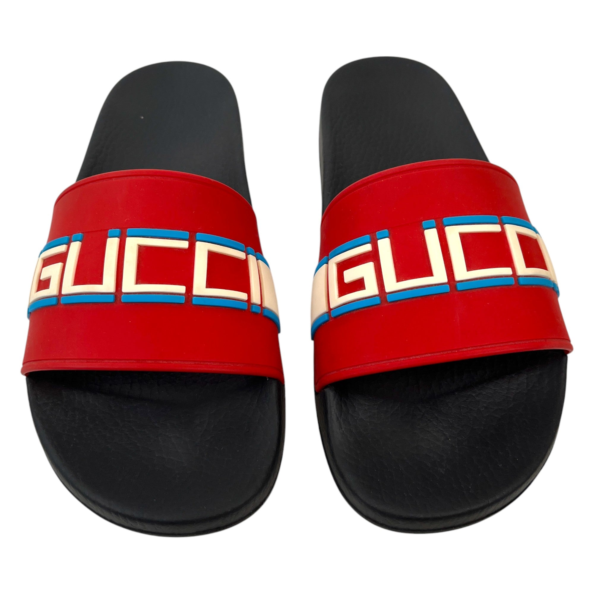 Men s Logo Slides Black Size EU 42 UK 8 Label Source