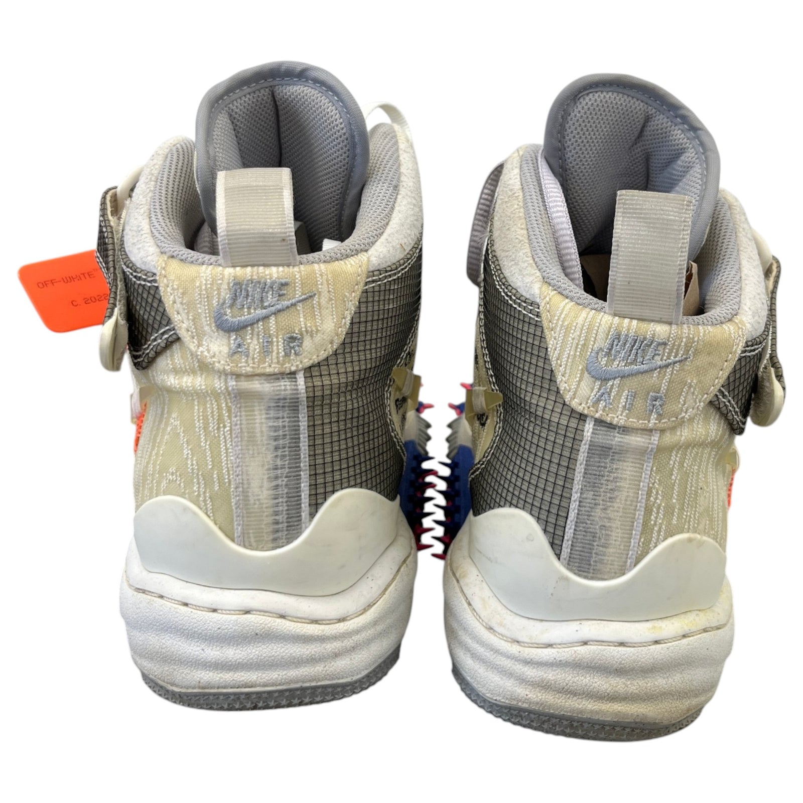 Men's X Nike Air Force 1 High Trainers Cream Size UK 9.5 / EU 43.5 - Photo 7