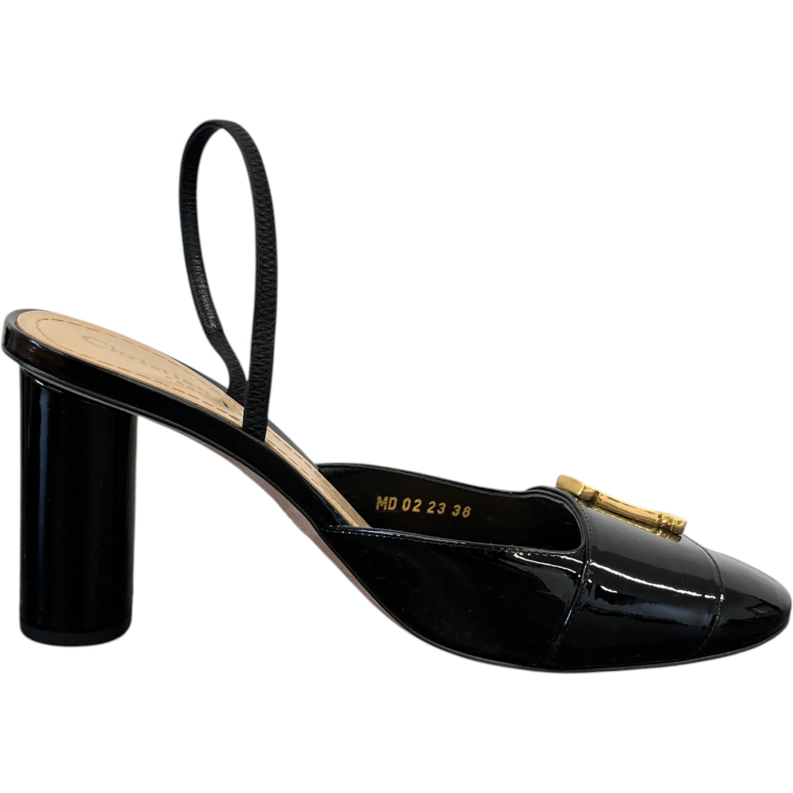 Women's C'Est Slingback Heels Black Size EU 38 / UK 5 - Photo 4