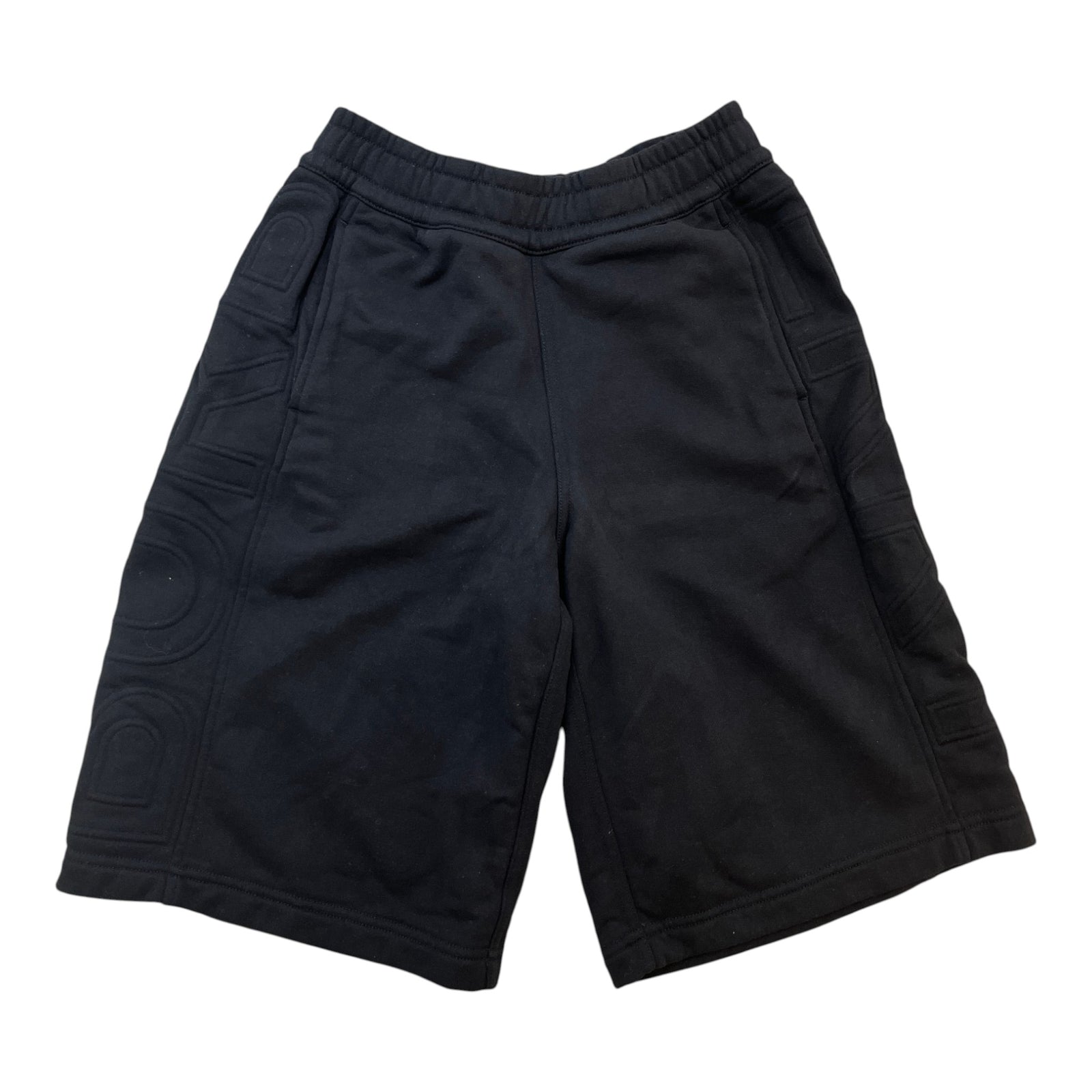 Men's Embroidered Logo Shorts Black Size W29 - Photo 1