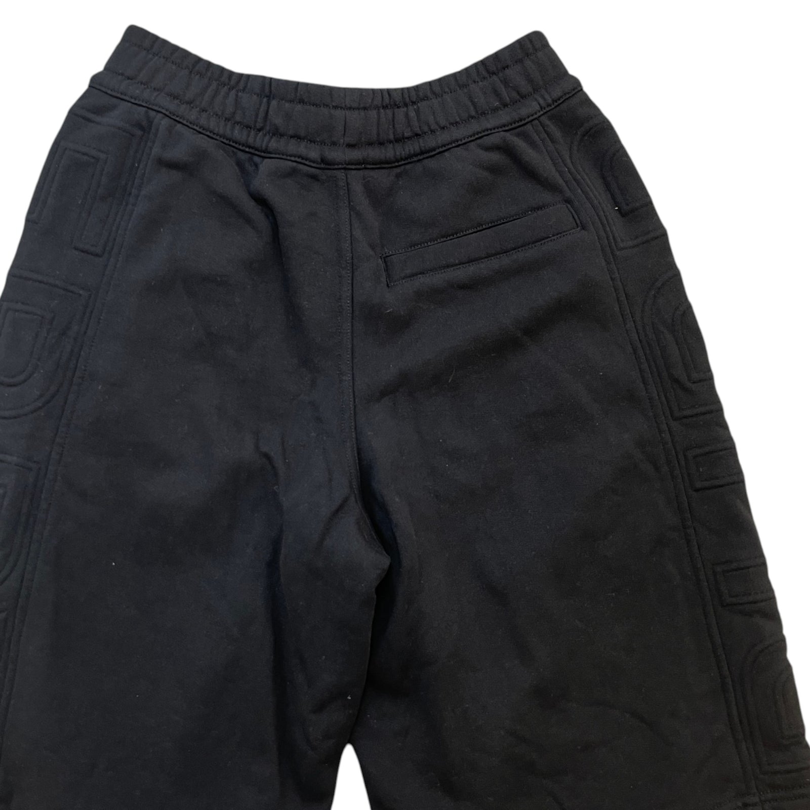 Men's Embroidered Logo Shorts Black Size W29 - Photo 4