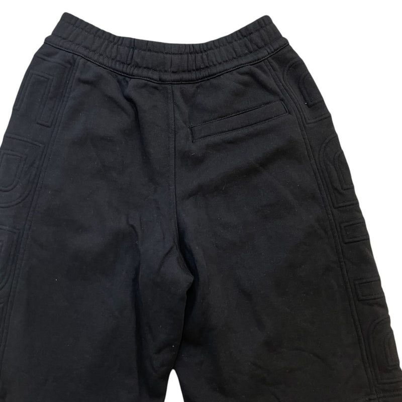 Men's Embroidered Logo Shorts Black Size W29