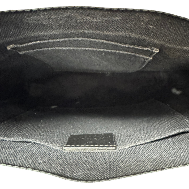 Men's Gg Supreme Messenger Bag Black