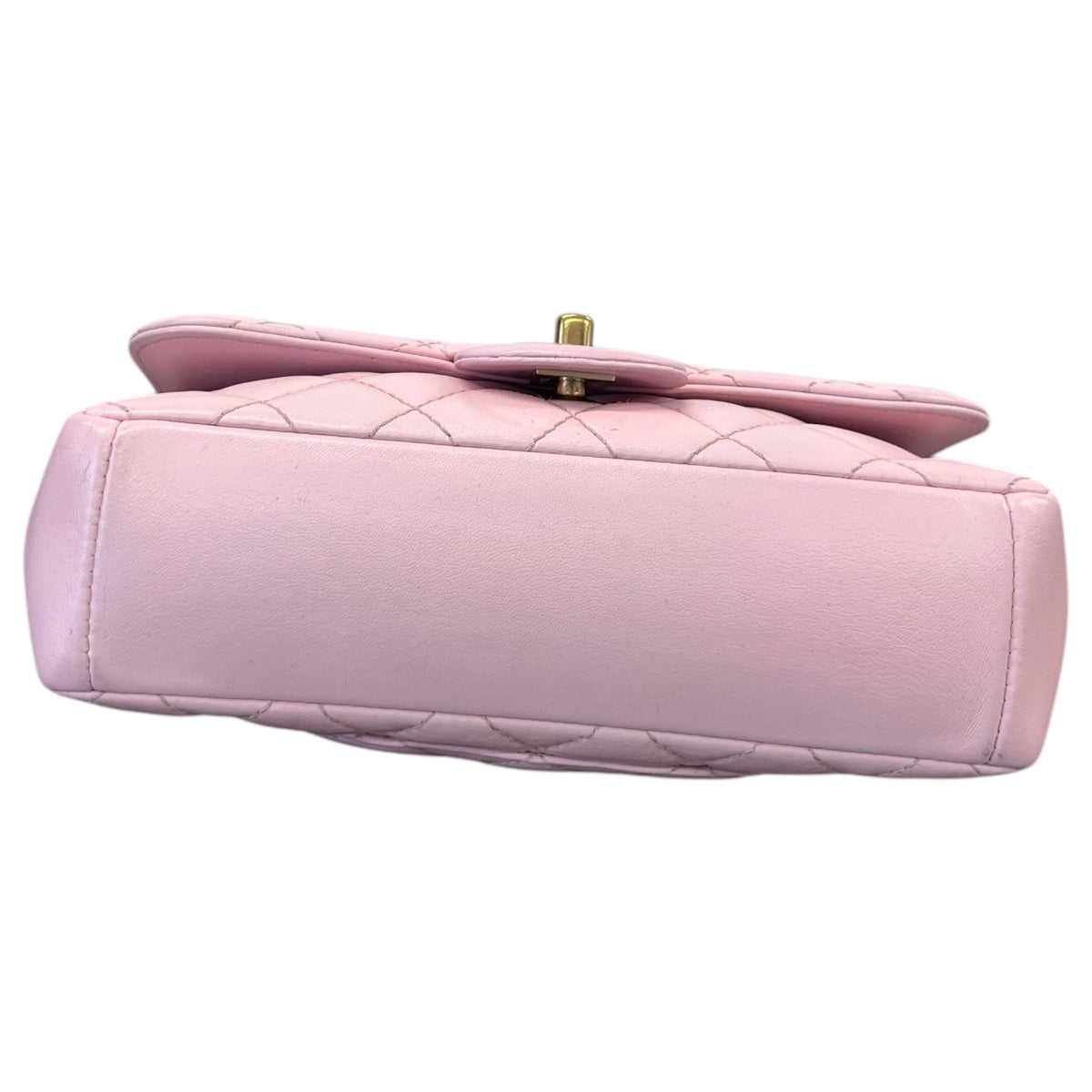 Women's Mini Lambskin Mademoiselle Chic Flap Handbag Pink - Photo 10
