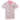 Men's Stripe Logo Polo Shirt Pink Size M