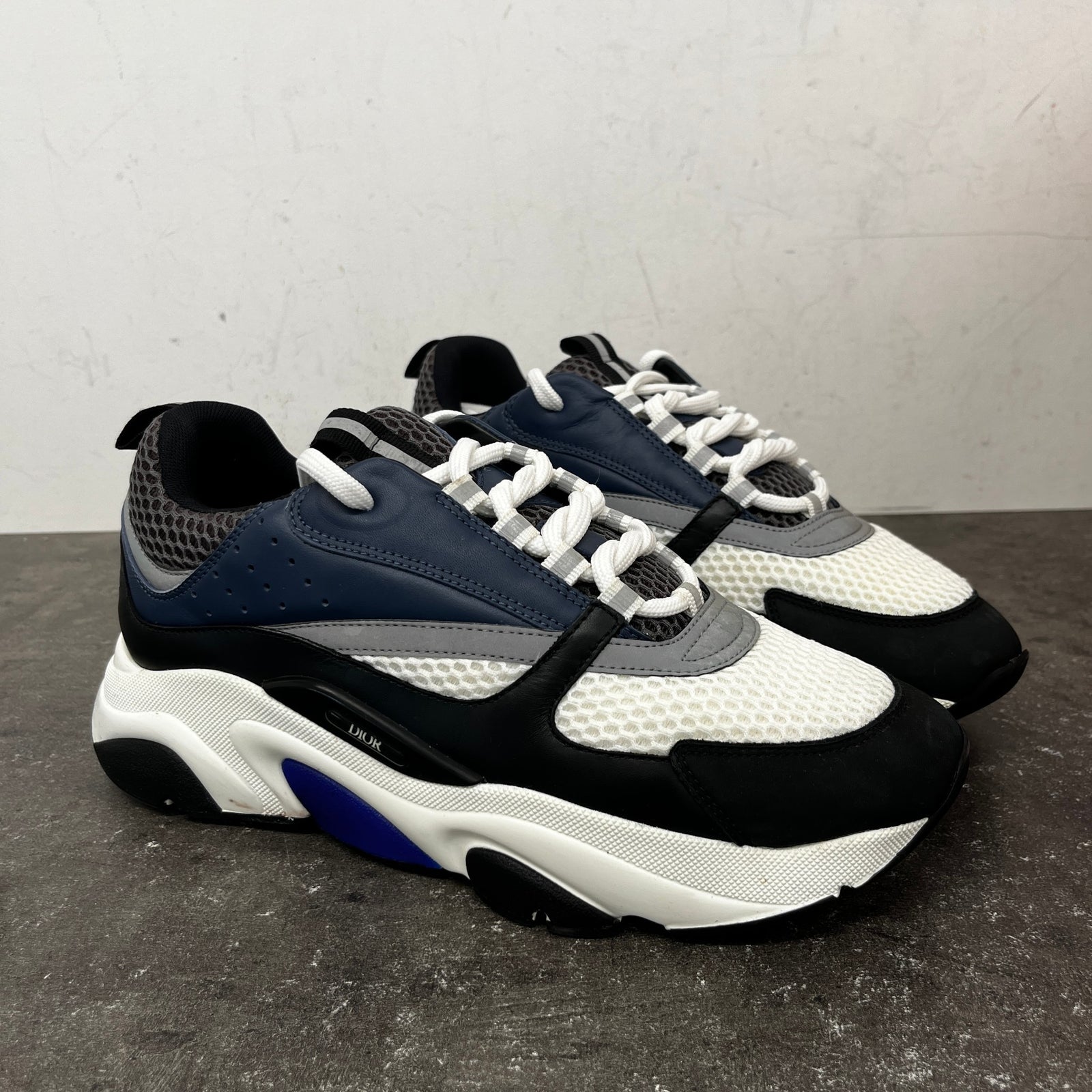 Men's B22 Low Trainers Navy Size EU 42 / UK 8 - Photo 16
