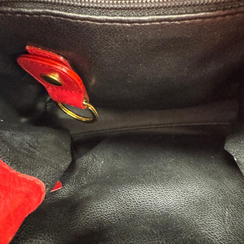 Women's CD Logo Mini Backpack Red