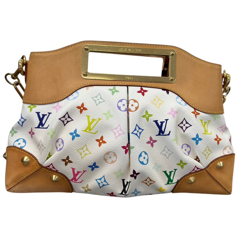 Women's Monogram Multicolore Judy MM Handbag White