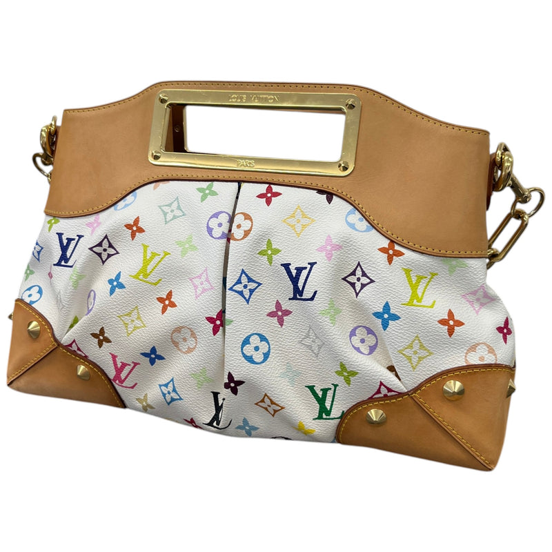 Women's Monogram Multicolore Judy MM Handbag White