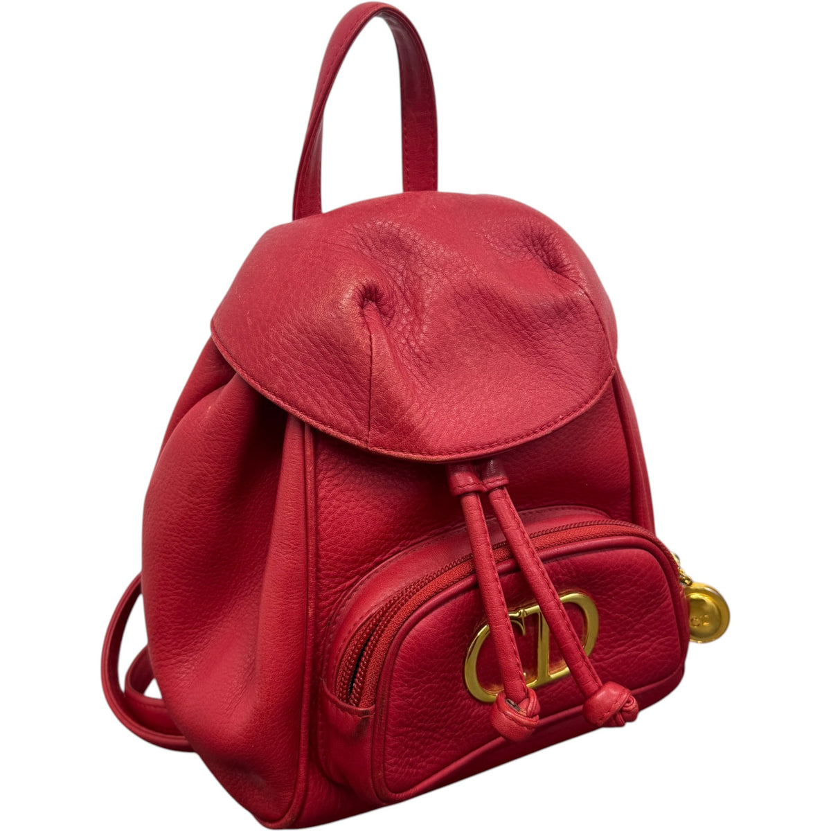 Women's CD Logo Mini Backpack Red - Photo 5