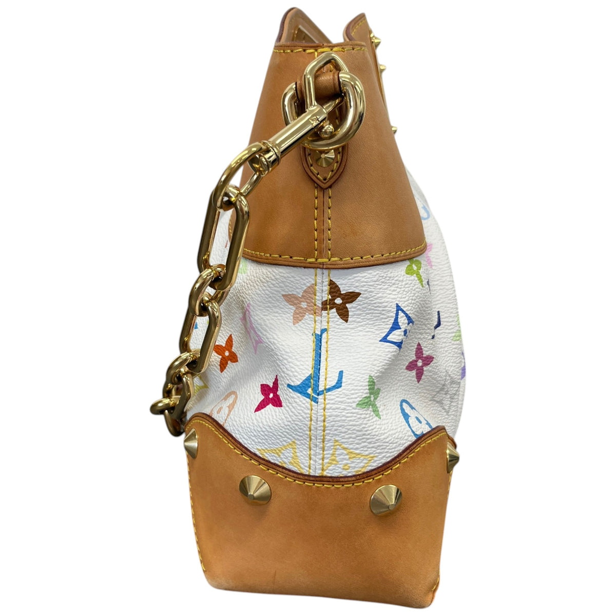 Women's Monogram Multicolore Judy MM Handbag White - Photo 7