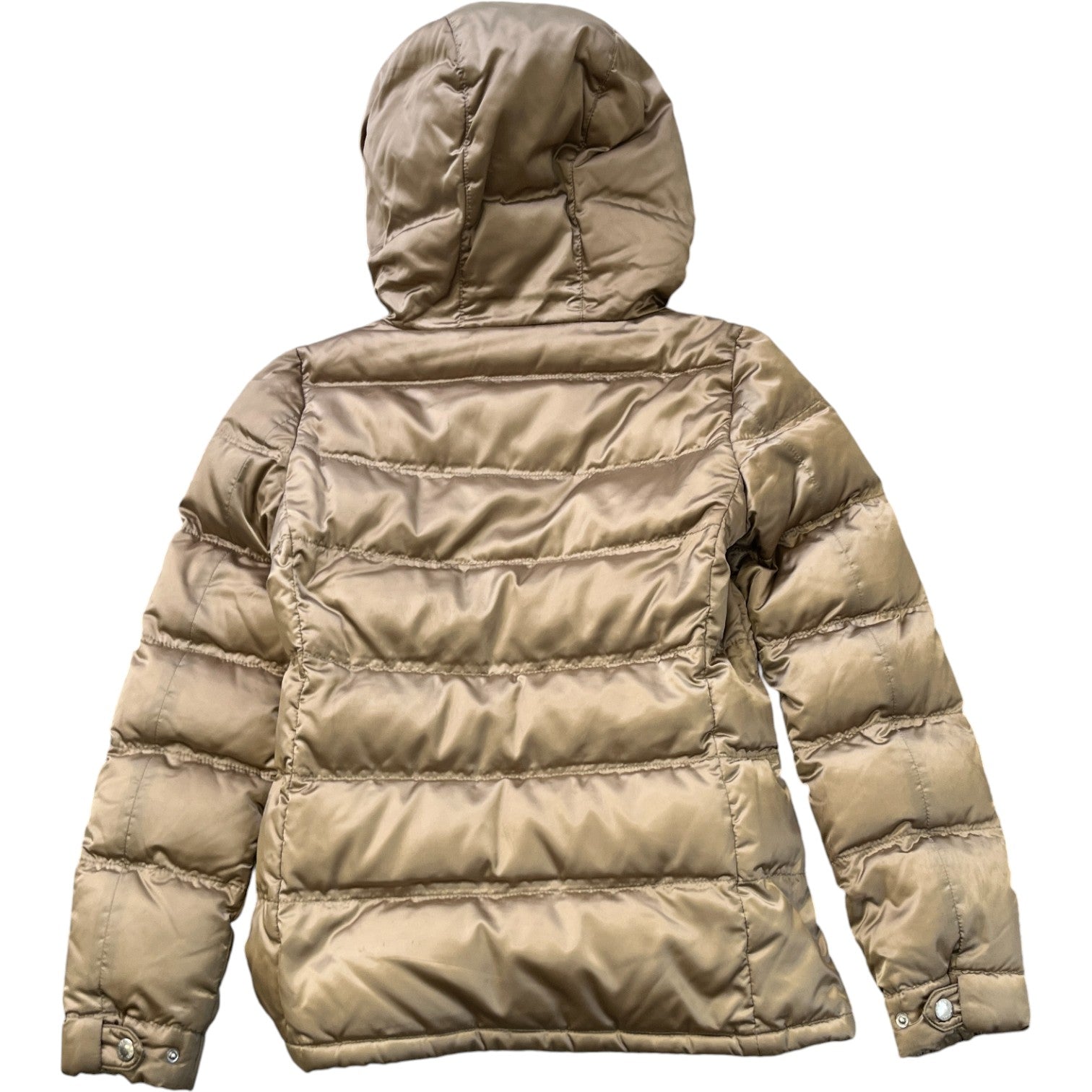 Women's Fox Fur Down Jacket Gold Size IT 38 / UK 6 - Photo 2