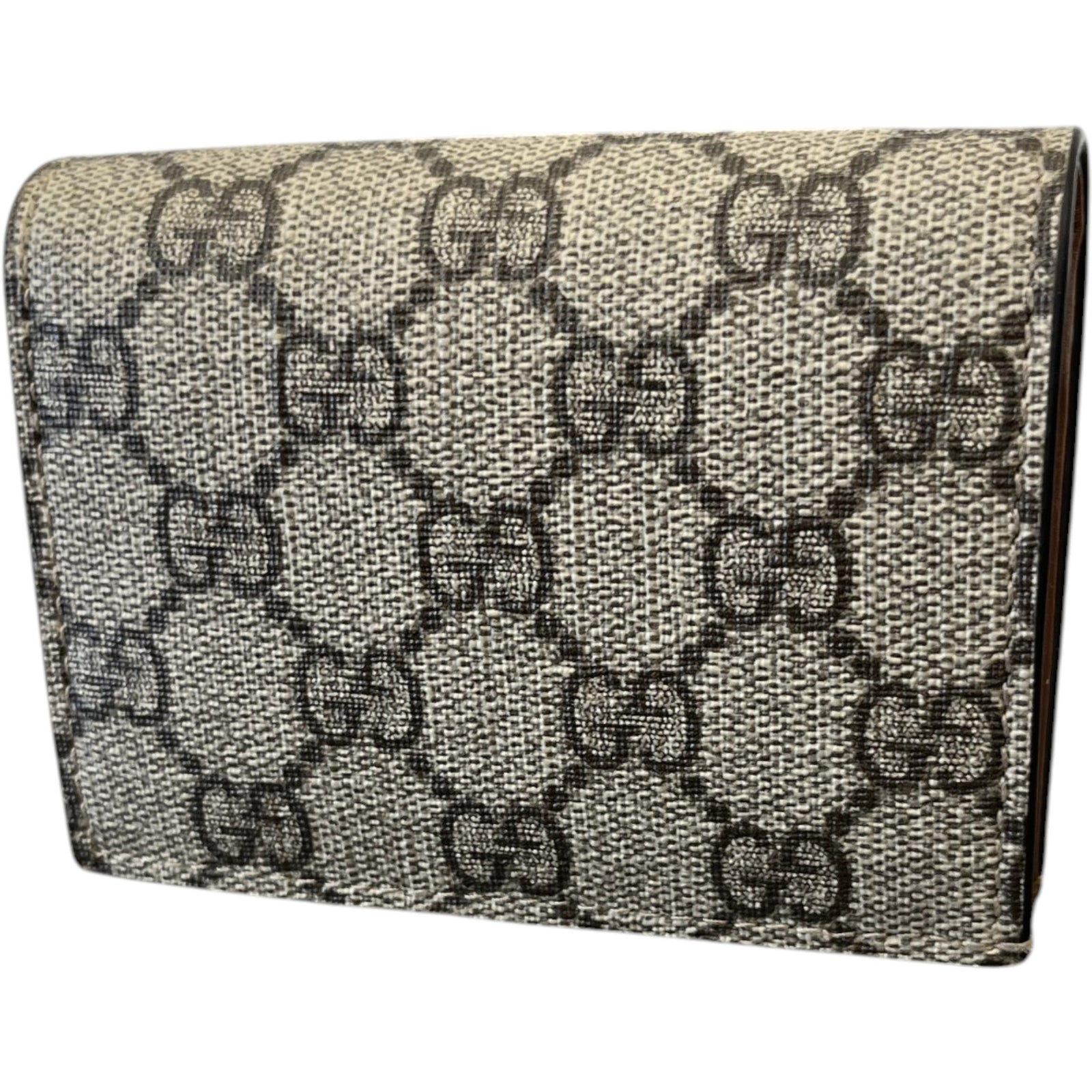 Women's Gg Supreme Wallet Beige - Photo 4