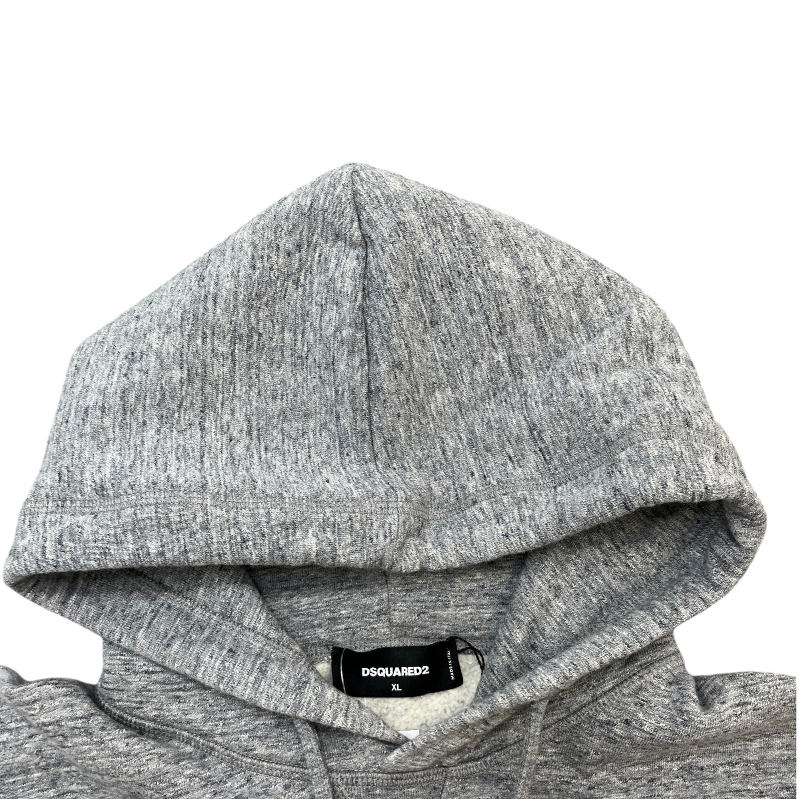 Men's Icon Cracked Logo Hoodie Grey Size XL - Photo 5