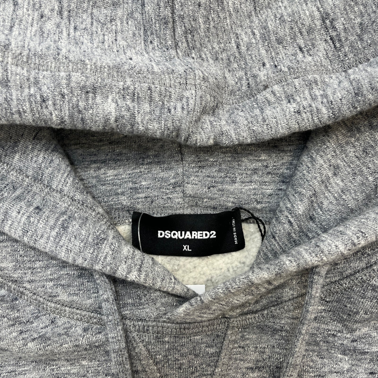 Men's Icon Cracked Logo Hoodie Grey Size XL - Photo 6