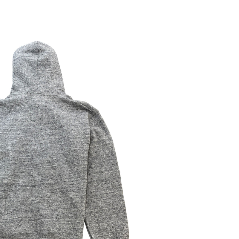 Men's Icon Cracked Logo Hoodie Grey Size XL