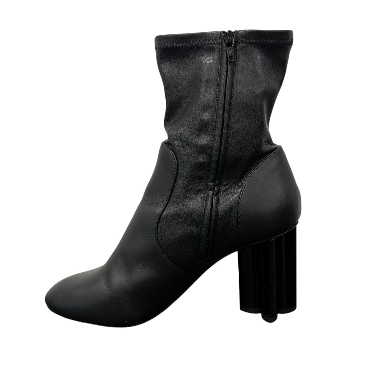 Women's Silhouette Ankle Boots Black Size EU 38.5 / UK 5.5 - Photo 2