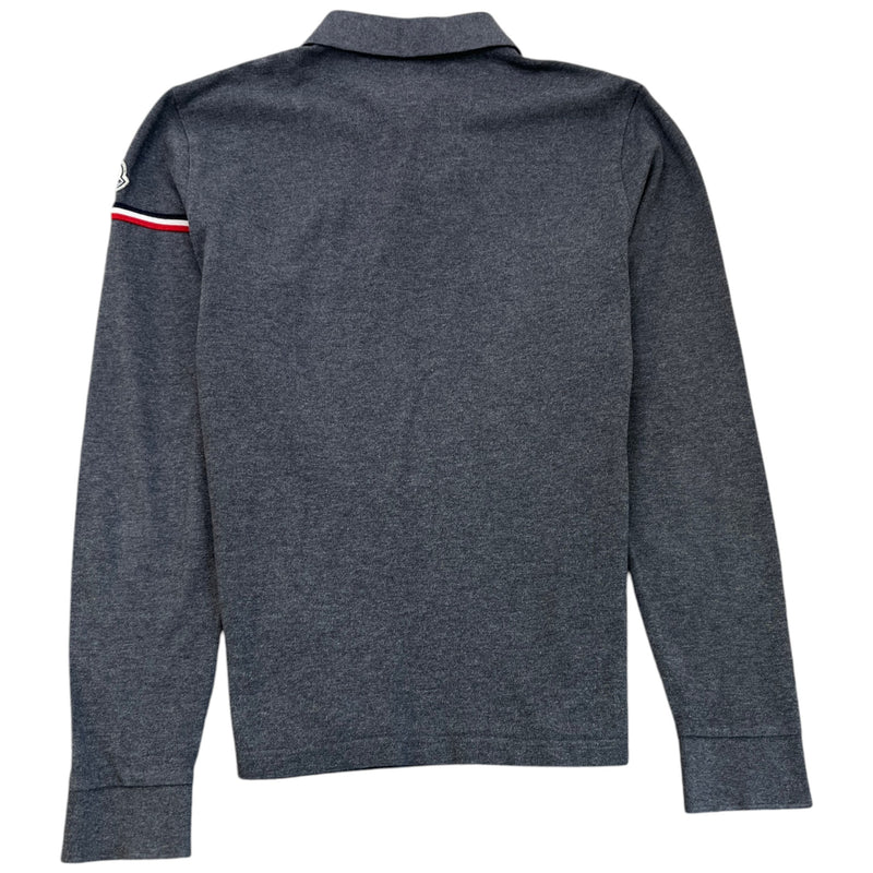 Men's Maglia Polo Shirt Grey Size L
