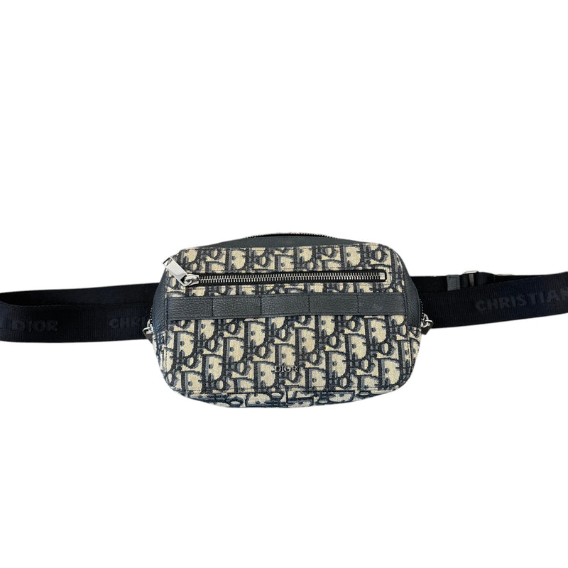Men's Oblique Safari Belt Bag Black