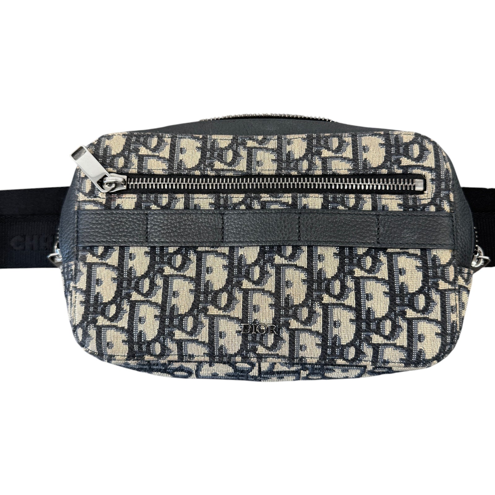 Men's Oblique Safari Belt Bag Black - Photo 4