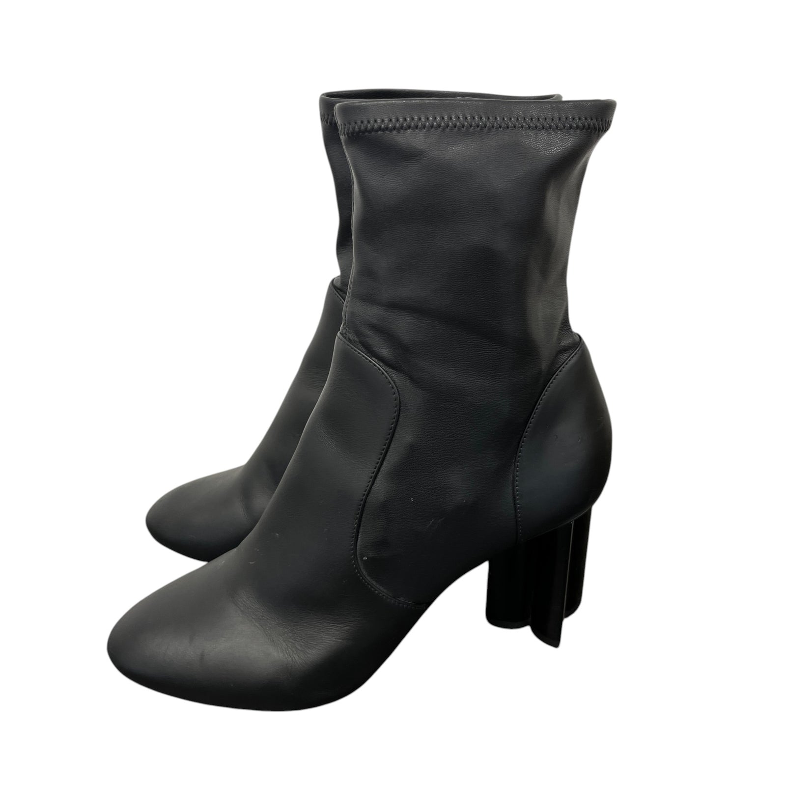 Women's Silhouette Ankle Boots Black Size EU 38.5 / UK 5.5 - Photo 7