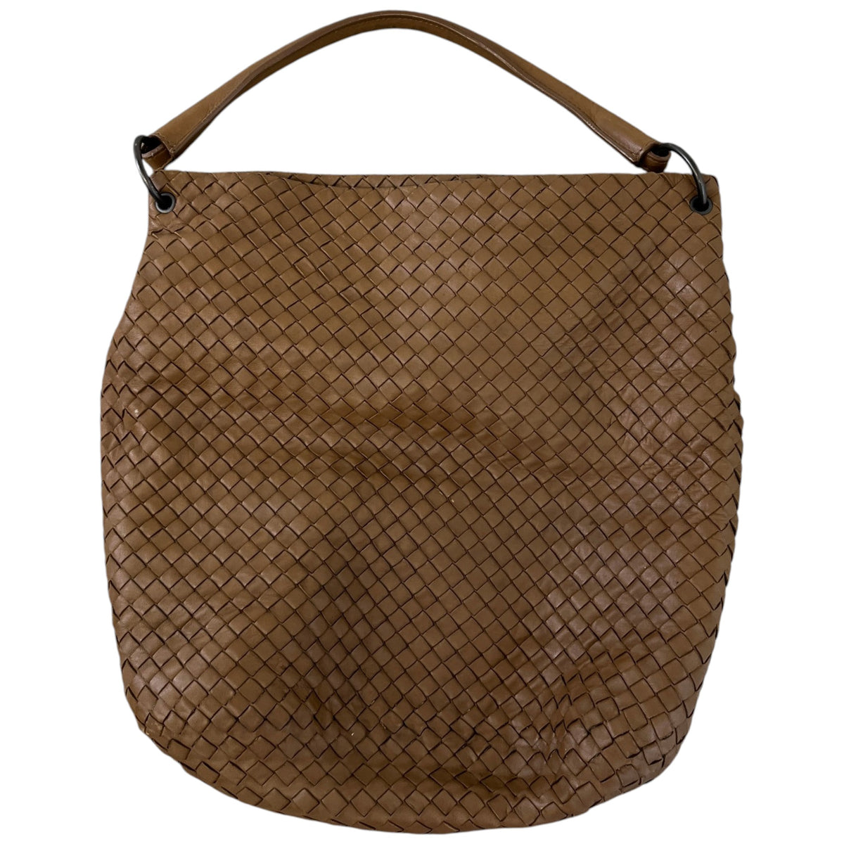 Women's Intrecciato Handbag Brown - Photo 4