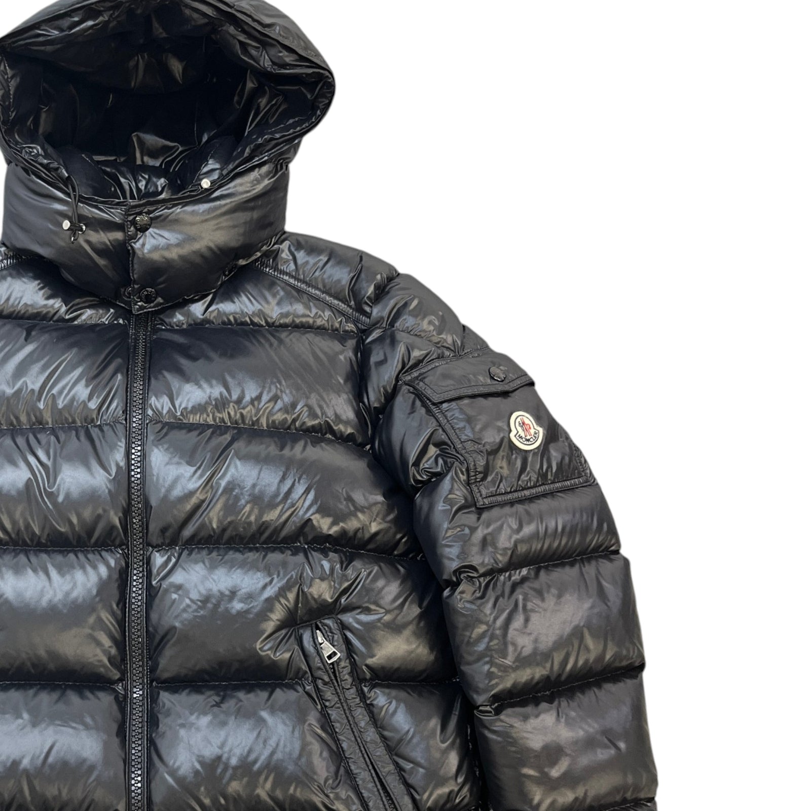 Men's Maya Down Jacket Black Size 2 / M - Photo 4