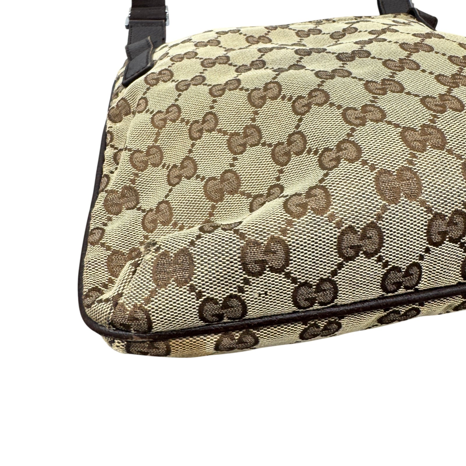 Men's Gg Supreme Messenger Bag Beige - Photo 7