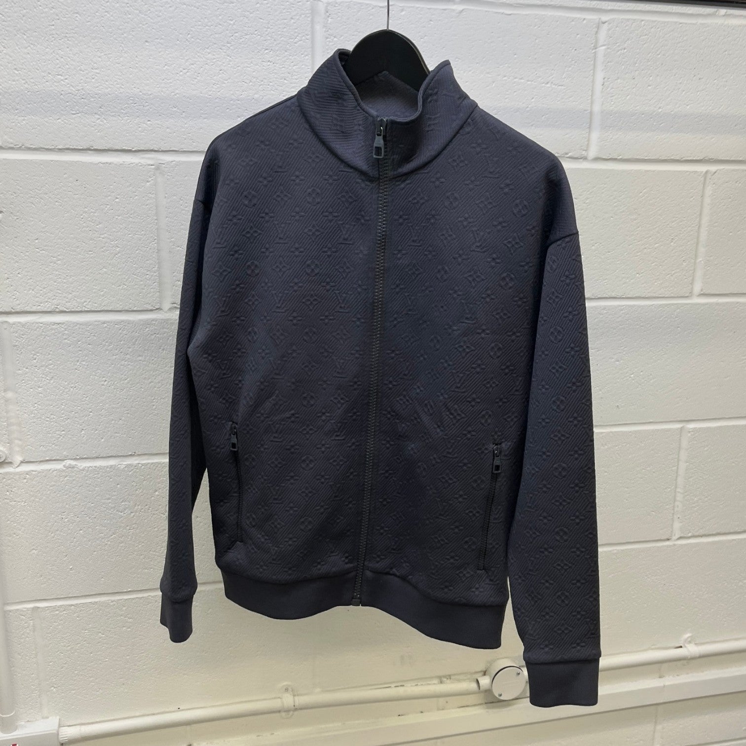 Men's Monogram French Track Jacket Grey Size M - Photo 8