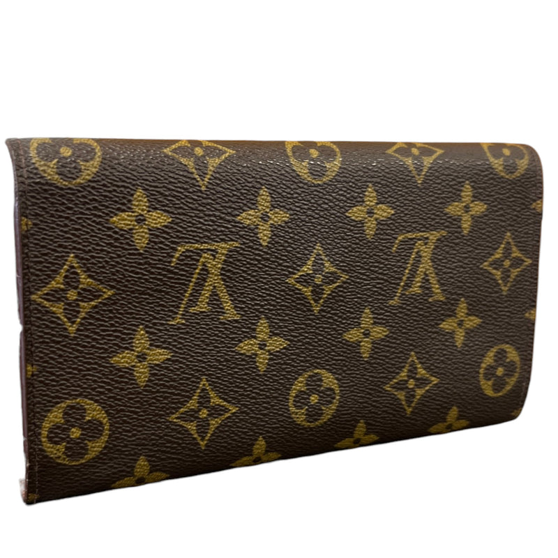 Women's Monogram Sarah Wallet Brown