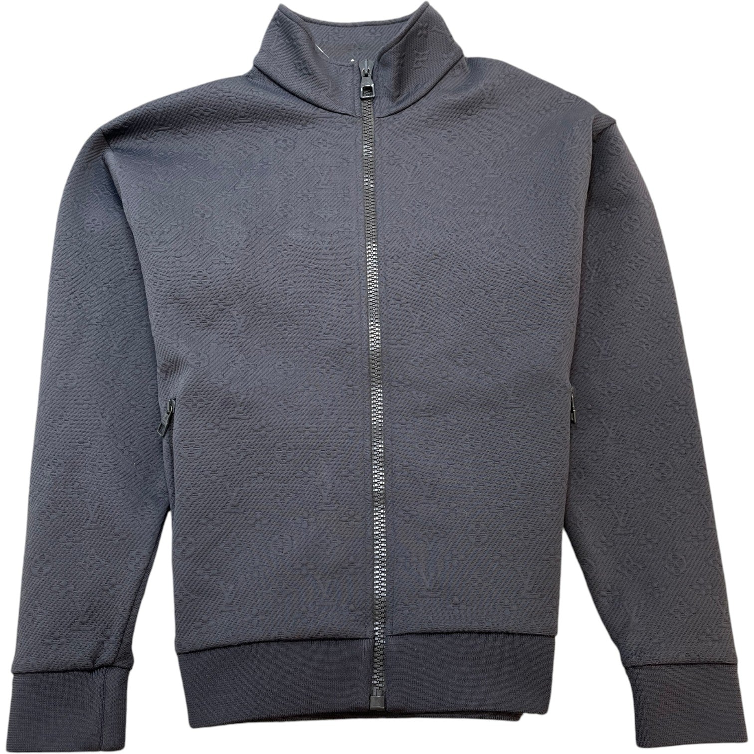 Men's Monogram French Track Jacket Grey Size M - Photo 1