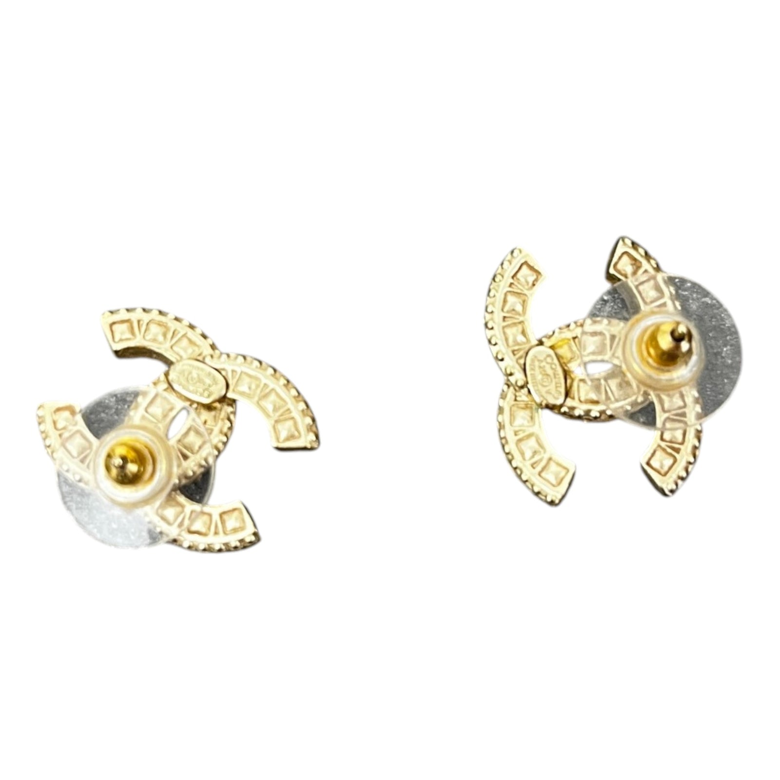 Women's Cc Diamond Earrings Gold - Photo 4
