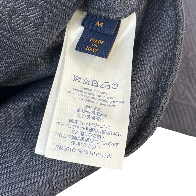 Men's Monogram French Track Jacket Grey Size M