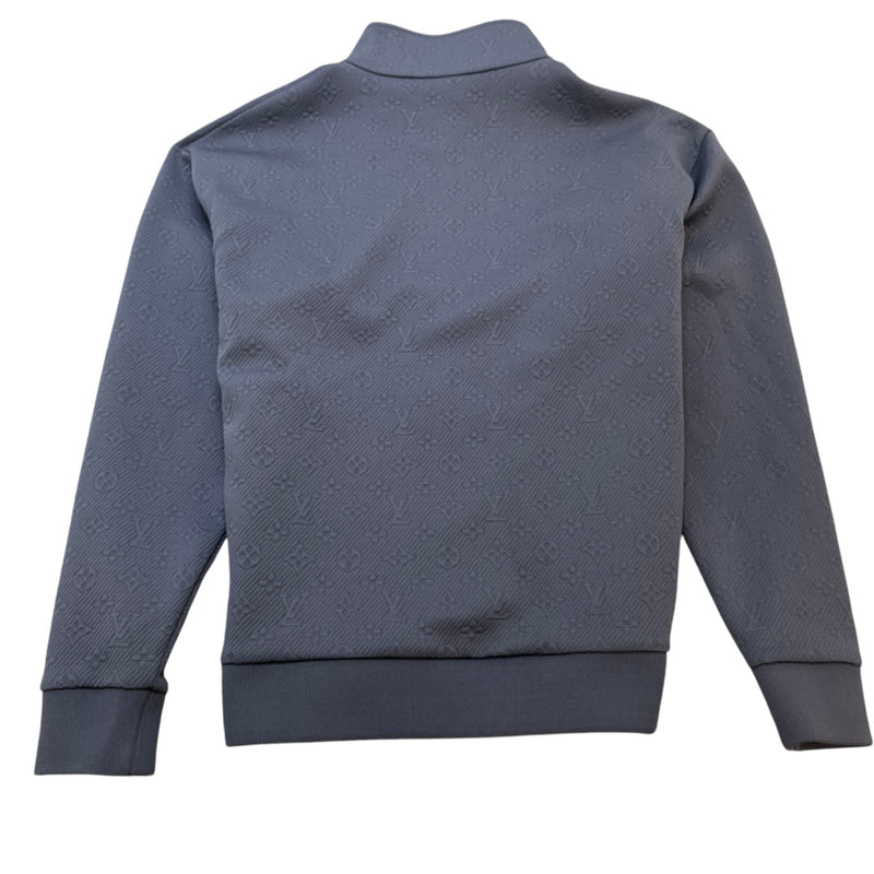 Men's Monogram French Track Jacket Grey Size M