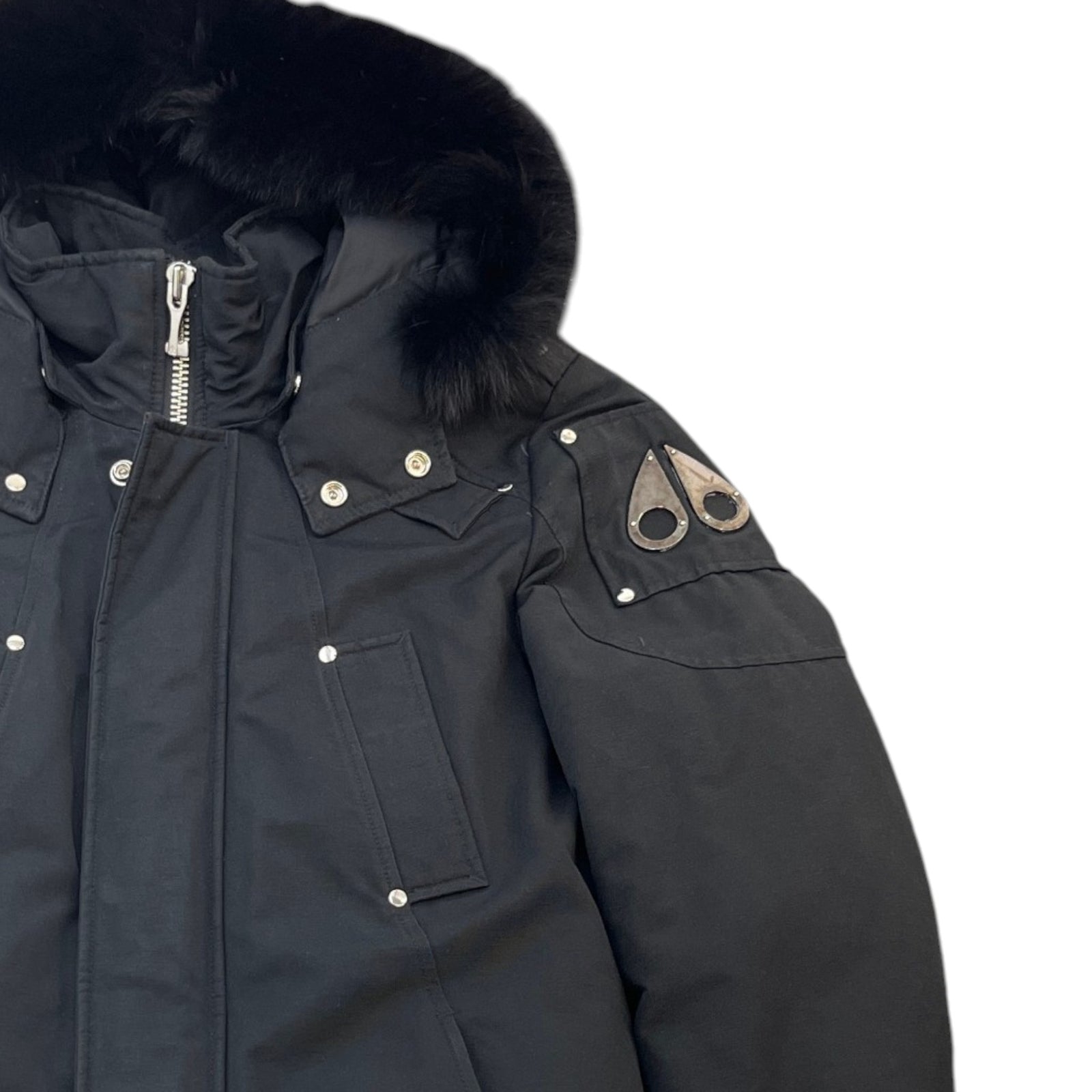 Men's 3Q Down Jacket Black Size S - Photo 3