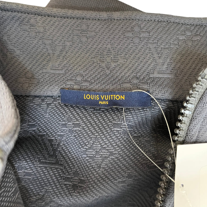 Men's Monogram French Track Jacket Grey Size M