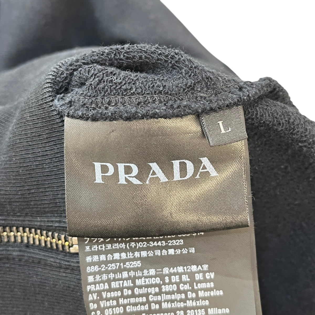Men's Linea Rossa Hoodie Black Size L - Photo 5