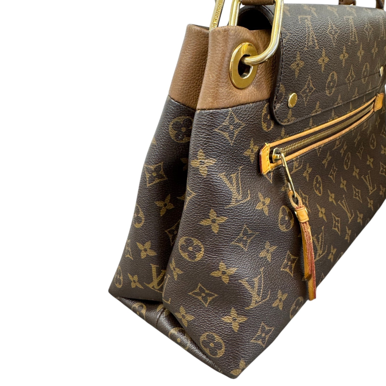 Women's Monogram Olympe Bag Brown - Photo 8