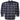 Men's Checked Classic Logo OverShirt Charcoal Size L