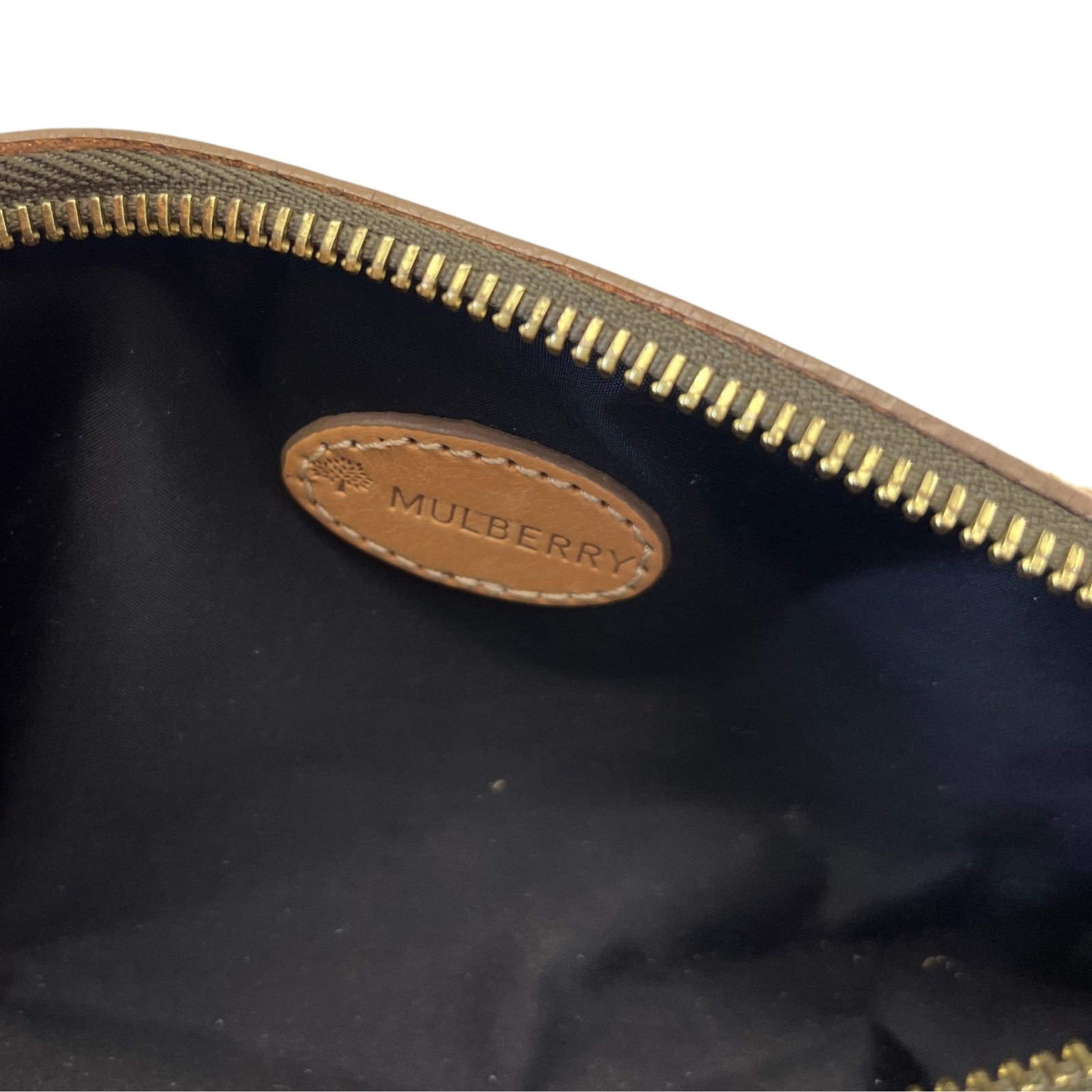 Women's Leopard Makeup/Pencil Case Pouch Brown - Photo 11