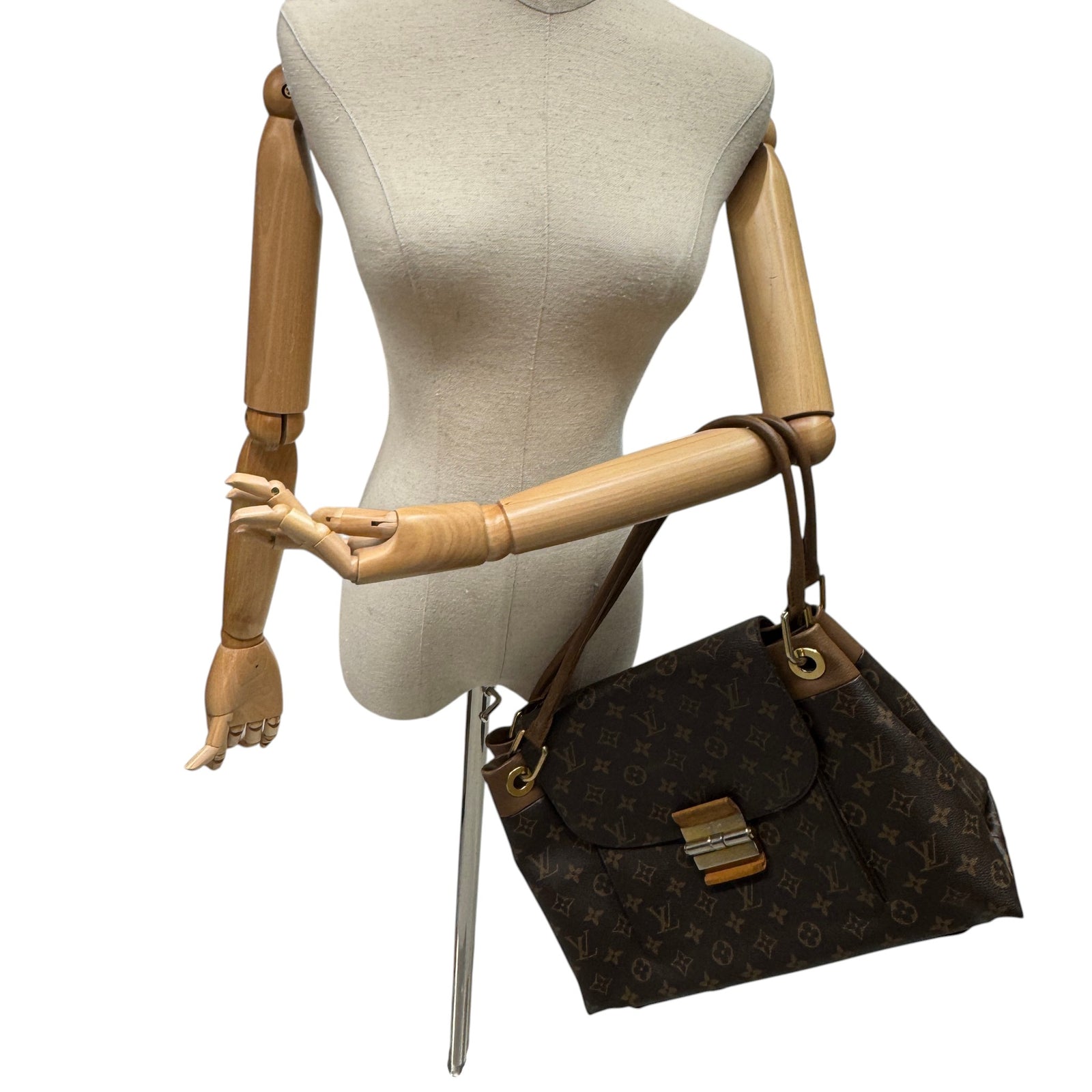Women's Monogram Olympe Bag Brown - Photo 2