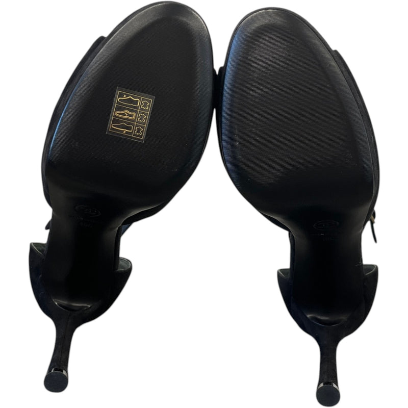 Women's Cc Logo Heels Black Size EU 40 / UK 7